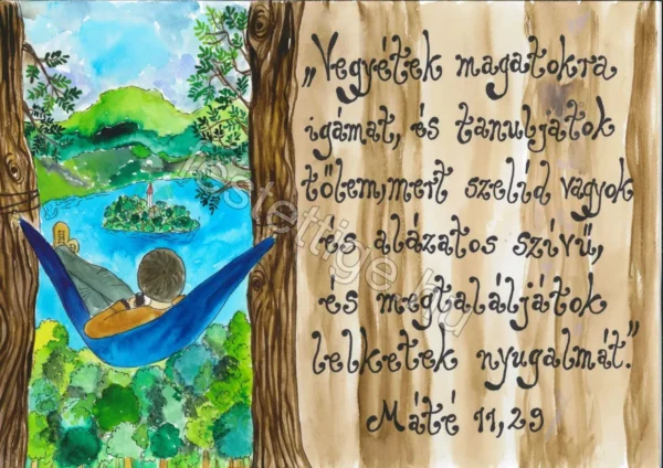 "Vegyétek magatokra..." Máté 11,29
