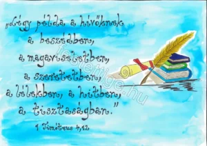 211_ballagas_nelkul "Légy példa a hívőknek..." b 1 Timóteus 4, 12