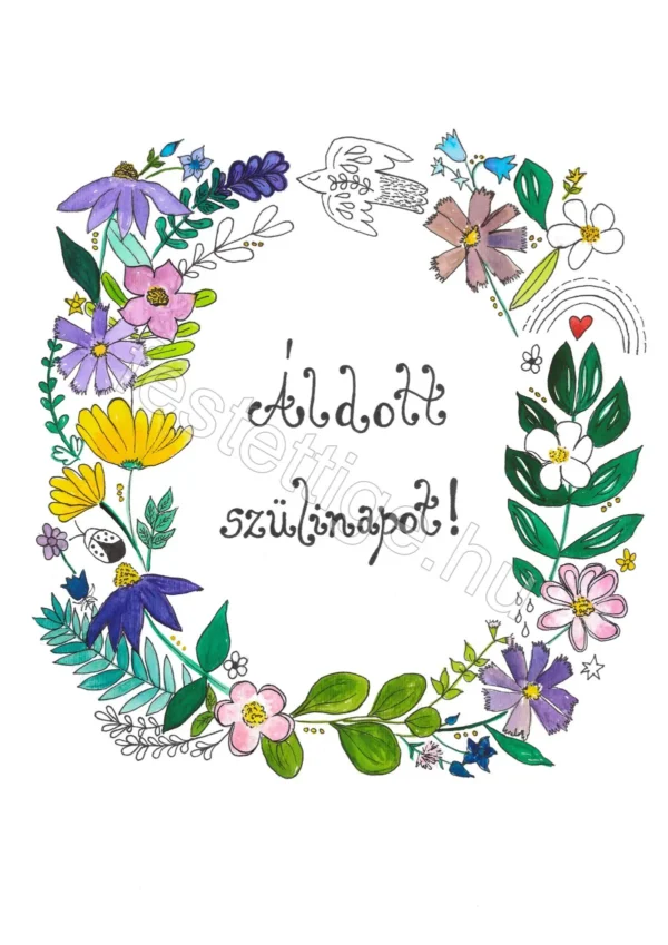 267 Áldott szülinapot! ( madaras)