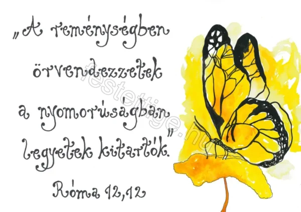 356 "A reménységben...." Róma 12,12