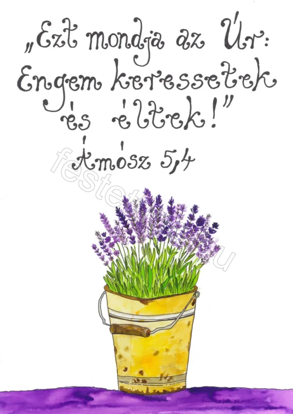 "Engem keressetek és éltek." Ámósz 5,4