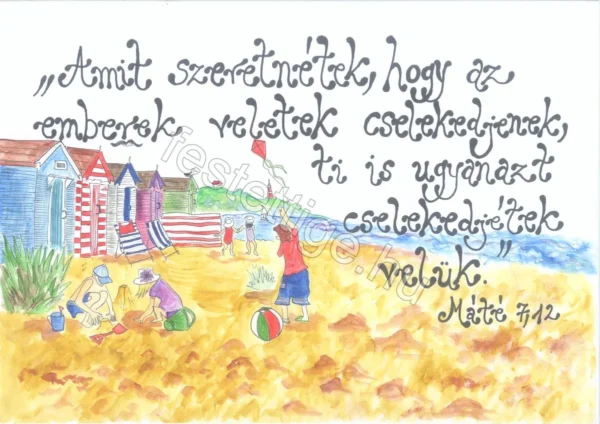 "Amit szeretnétek..." Máté 7, 12