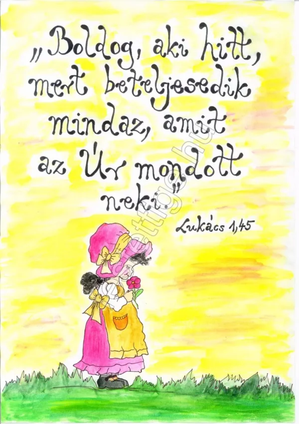 66 "Boldog, aki hitt..." Lukács 1,45