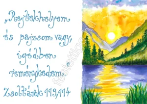 451 "Rejtekhelyem..." Zsoltárok 119,114