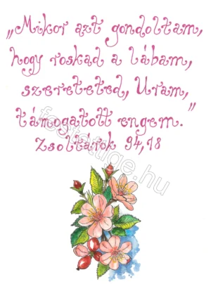 452 "Mikor azt gondoltam..." Zsoltárok 94,18