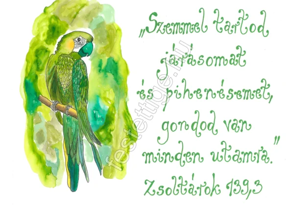 "Szemmel tartod..." Zsoltárok 139,3